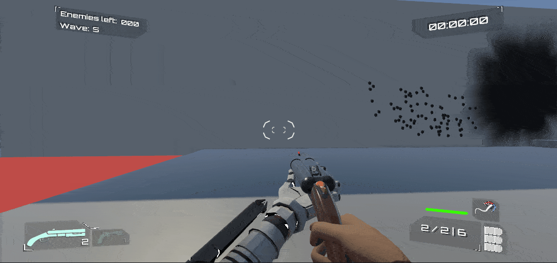 Shotgun with decal orientation system